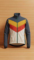 Lightweight Windbreaker With Reflective Panels