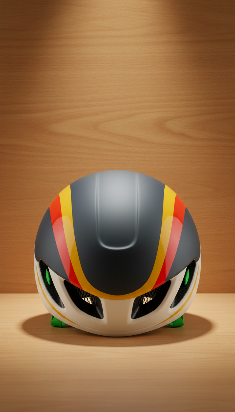 Aerodynamic Vented Cycling Helmet
